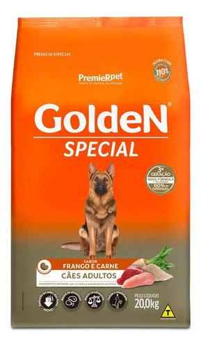 🐾 Premier Golden Special Cachorro Adulto Frango e Carne 20kg