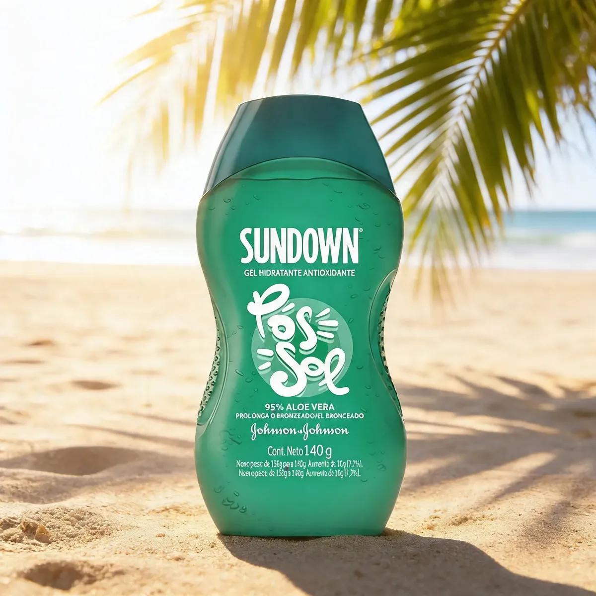 🚚 Pós-Sol em Gel Sundown Frasco 140g