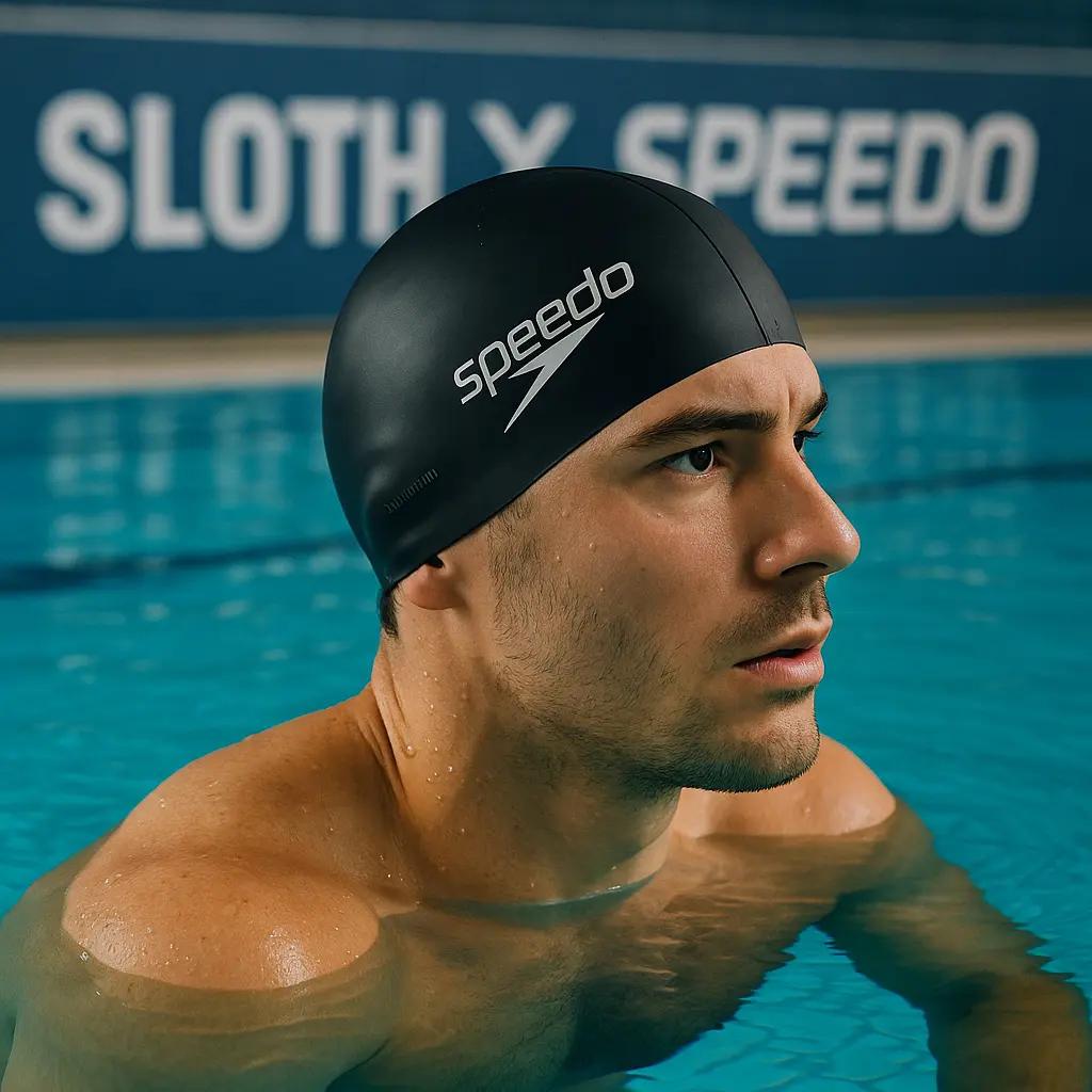 🚚 Touca De Natação Speedo Silicone Impermeável Original