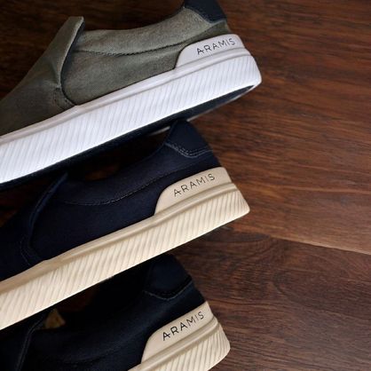 ➡️ Tênis Masculino Casual Aramis Daily Slip Confortável Moderno