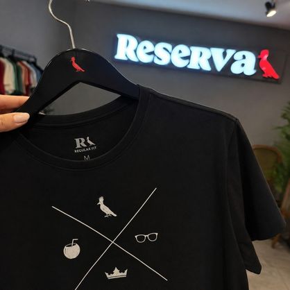 ➡️ Camiseta Reserva Algodão Thiaguinho (P e M)