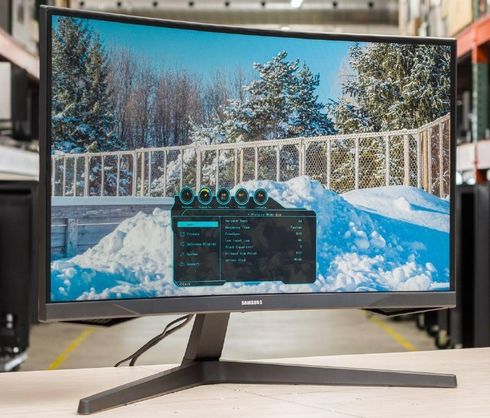 ➡️ Monitor Samsung Odyssey G5 27" QHD VA LS27CG552ELMZD 165Hz 1ms (MPRT) DisplayPort HDMI Headphone USB-C