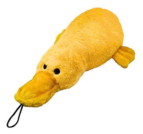 🐾 Jambo Pet - Pato de Pelúcia Interativo Big Duck, Brinquedo com Som para Cães