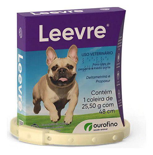🐾 Coleira Antipulgas Carrapatos Leevre Ourofino 48cm Cães