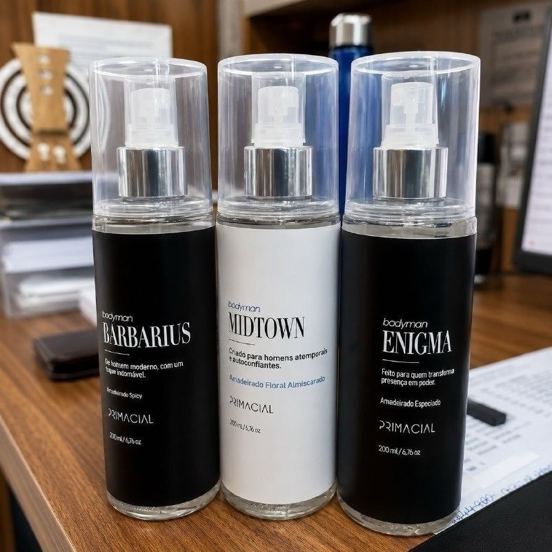 ➡️ Kit Body Splash Barbarius + Enigma + Midtown 200ml
