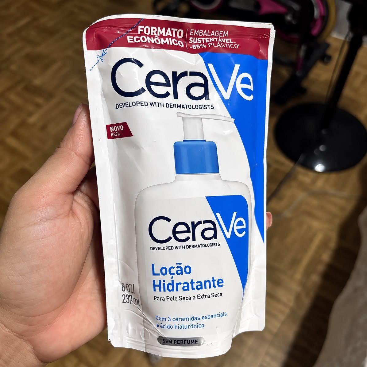 🚚 Loção Hidratante para Pele Seca A Extra Seca Refil 237ml Cerave