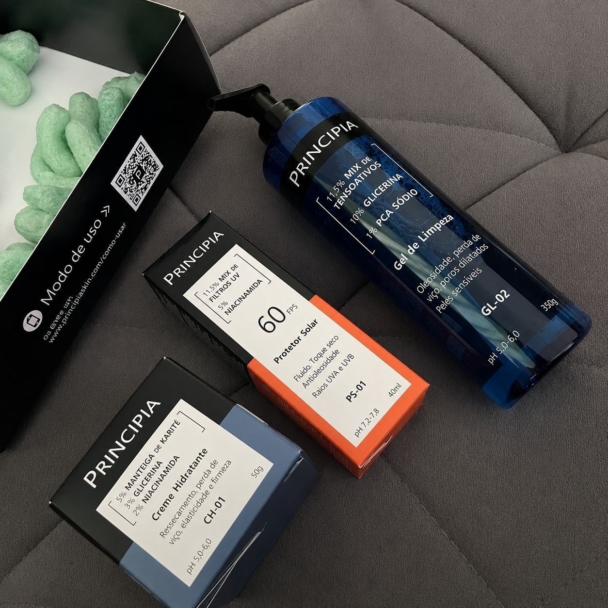 ➡️ Principia Kit Completo Para Pele Sensível Com FPS 60