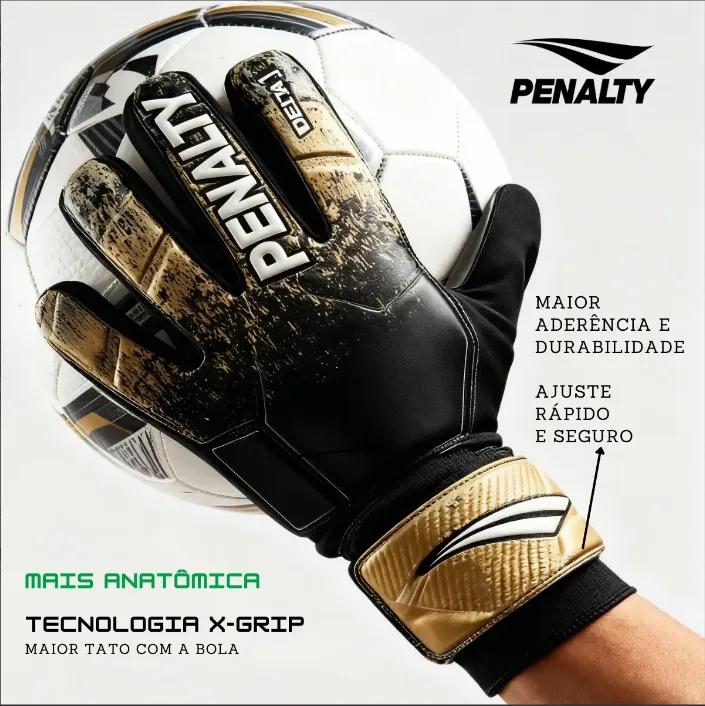🚚 Luva Goleiro Adulto Penalty Delta Profissional Tam 8 9 10