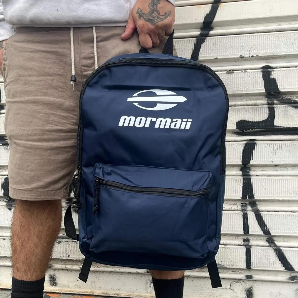 🚚 Mochila Mormaii Resistente Casual 21 Litros Básica Azul