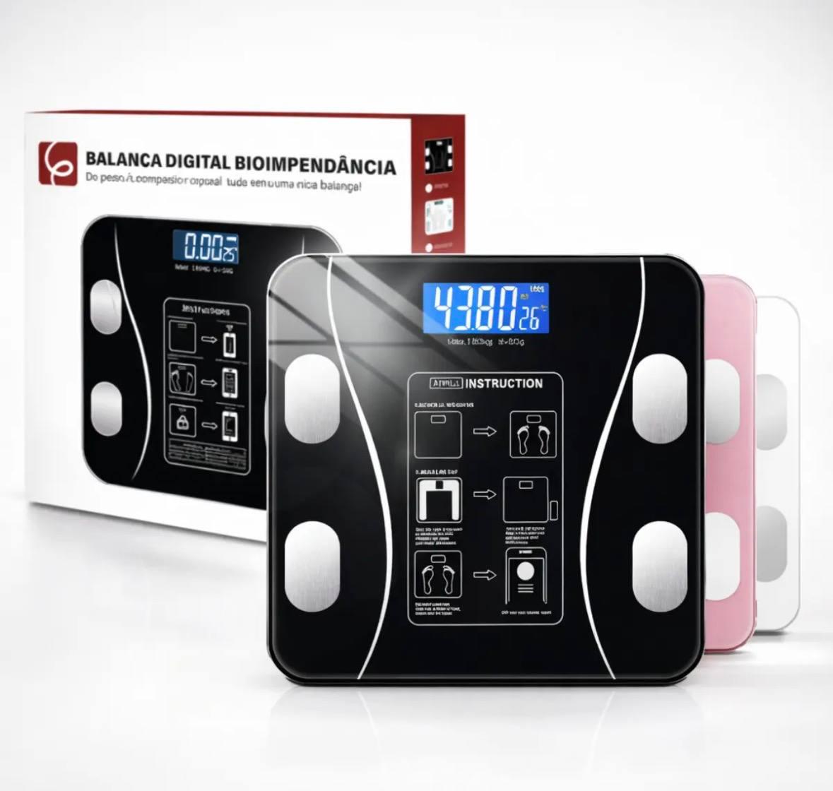 🚚 Balança Digital Epsilon Inteligente Bluetooth até 180kg