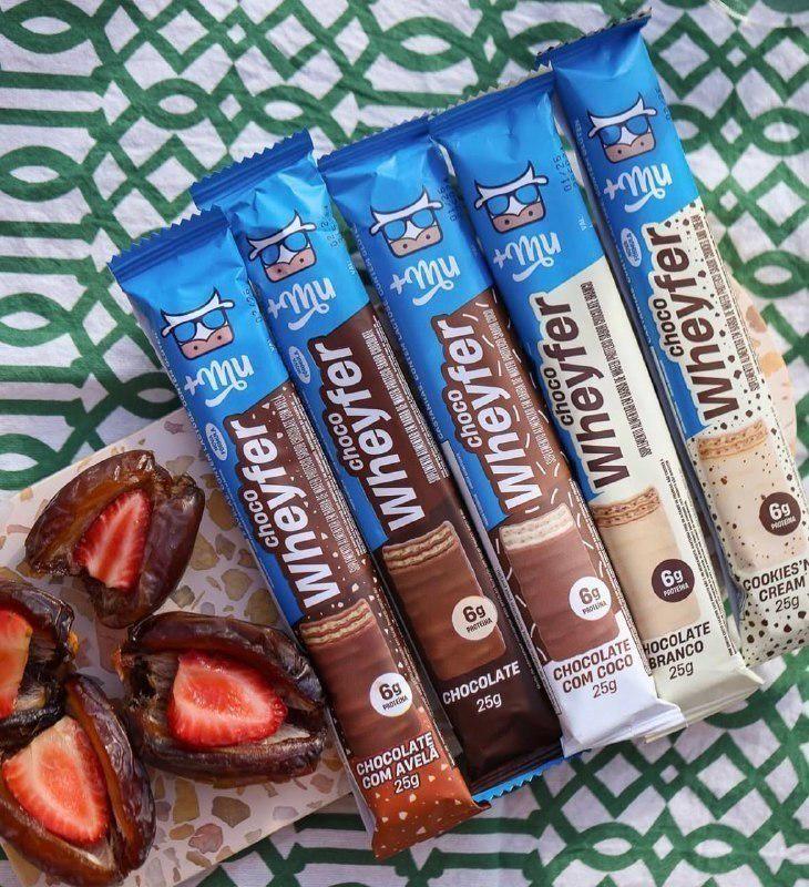 📦 Chocowheyfer Proteico Caixa Mista - Display 12 unidades - +Mu