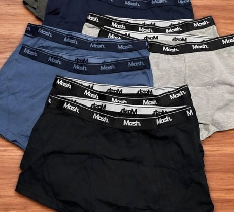 ➡️ Kit com 10 Cuecas Boxer Algodão Mash