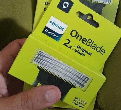 ➡️ Lâminas de Reposição Philips OneBlade Intimate SkinProtect - 2 unidades