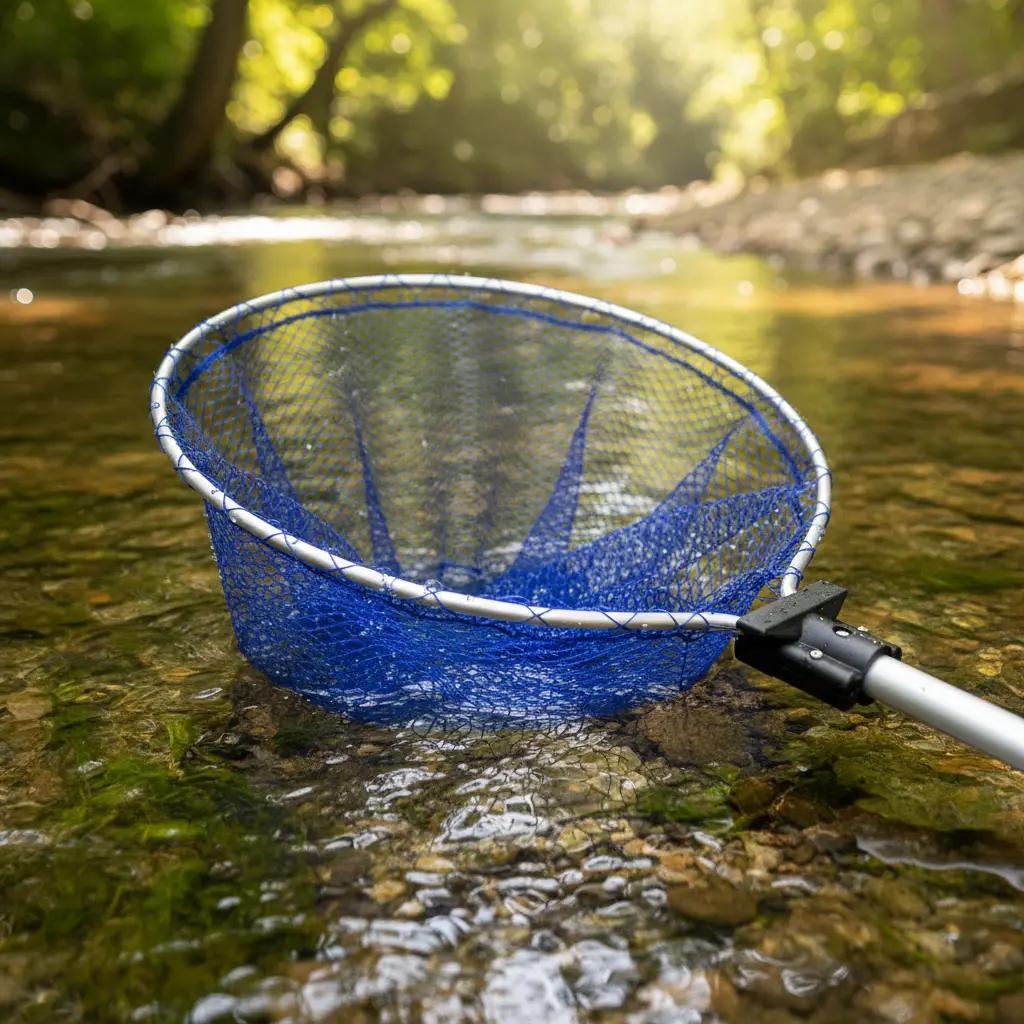 🚚 Passaguá Desmontavel Pesca Rede Malha 1,5 Cm Peixe Megaflex