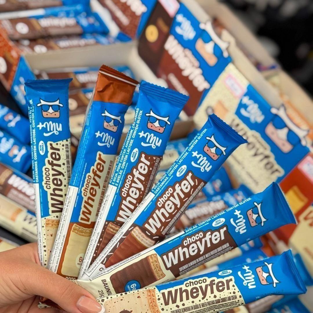 ➡️ Chocowheyfer Sabor Mix 300g x 12 Un - +Mu