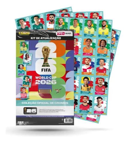 🚚 Kit De Atualização 120 Figurinhas - Copa Do Mundo 2026