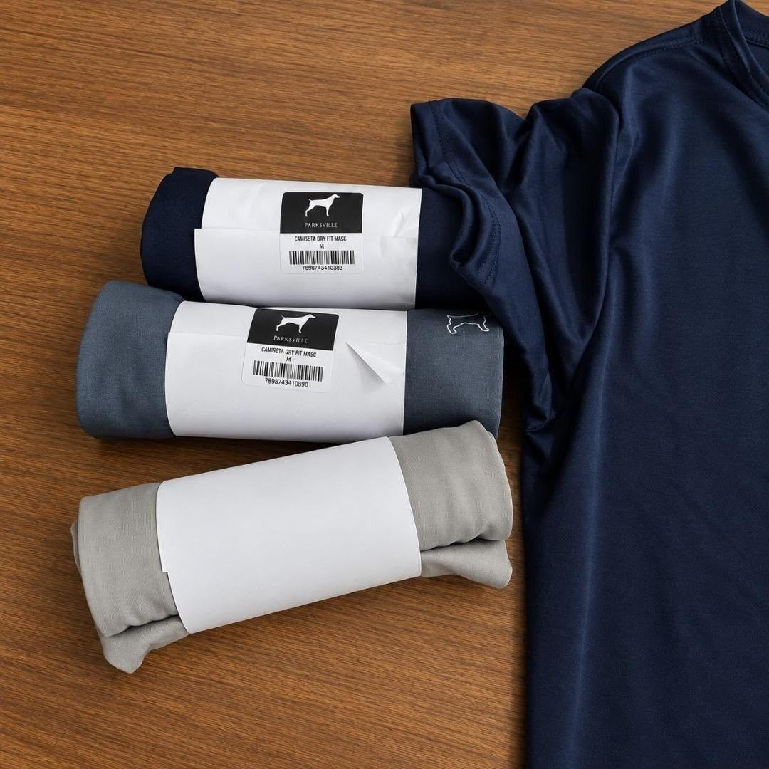 ➡️ Kit 4 Camiseta Masculina Dry Fit - Parvori