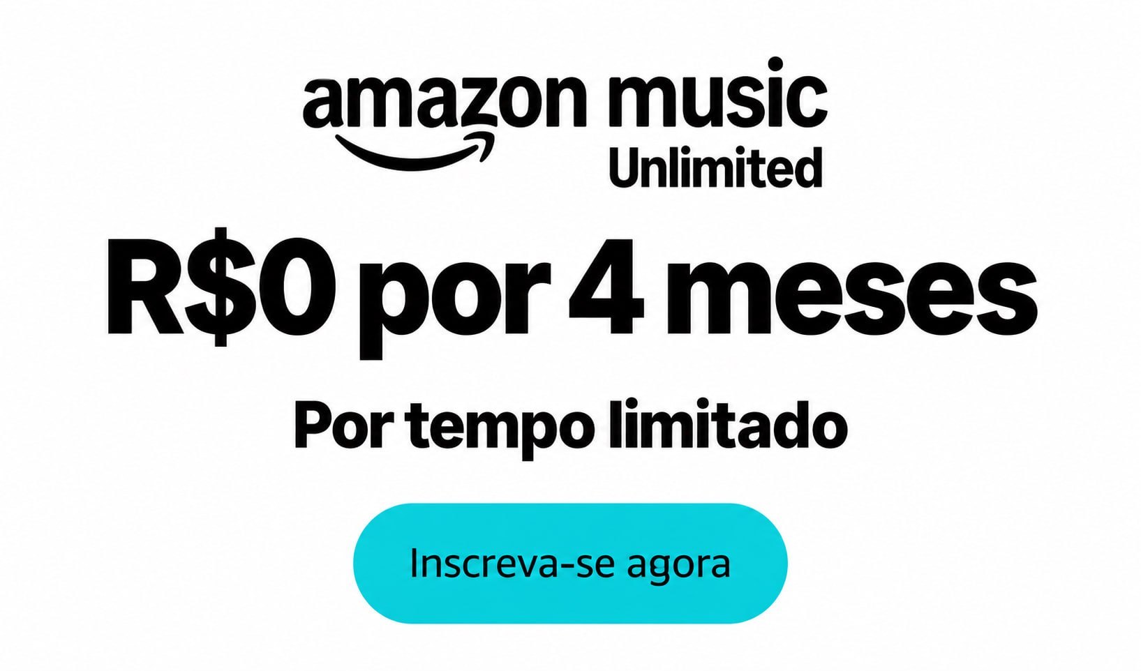 🔥 4 Meses Grátis do Amazon Music Unlimited