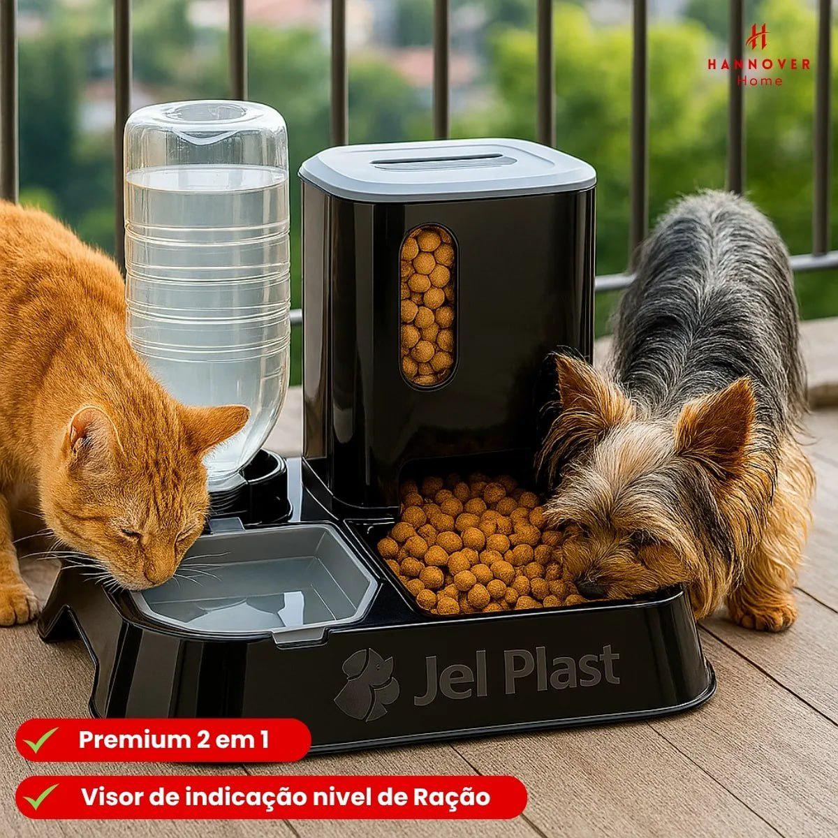 🐾 Comedouro E Bebedouro Automático Inteligente Alimentador