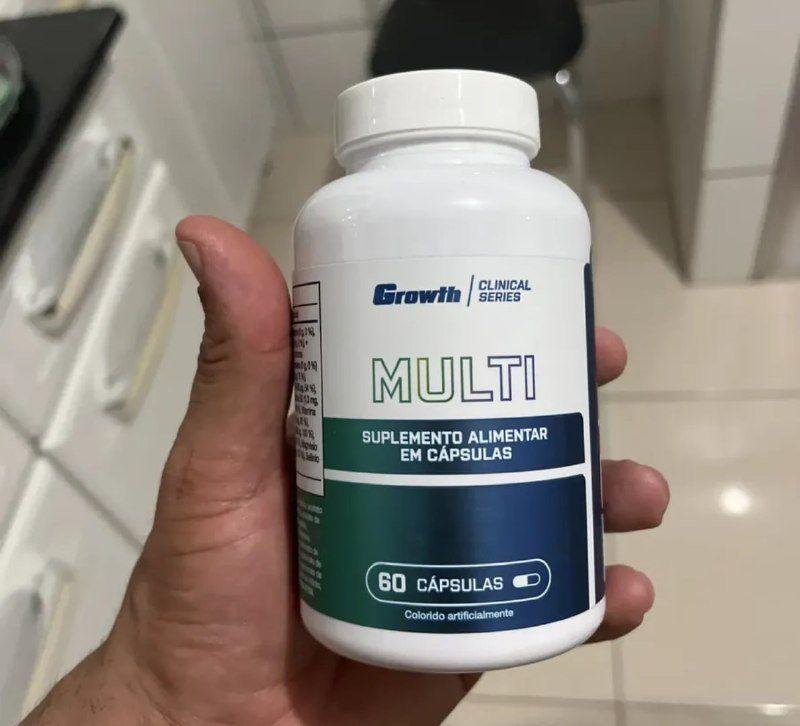 🚚 Multivitamínico 60 Cáps. Growth Supplements