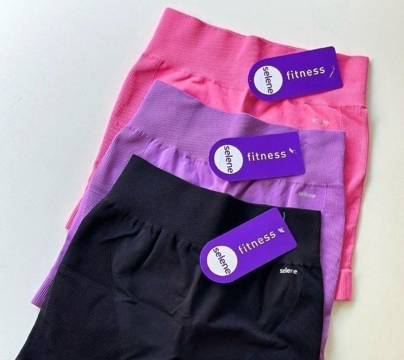 🚚 Short Selene Poliamida Zero Transparência