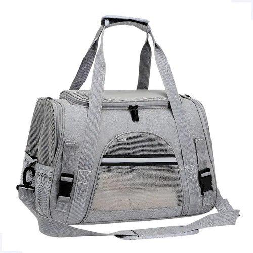 🐾 Bolsa De Transporte Pet Viagem Avião Carro Para Cães E Gatos até 10kg
