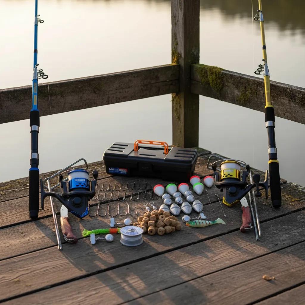 🚚 Vara De Pesca Completa 2 Vara 2 Molinete E Itens