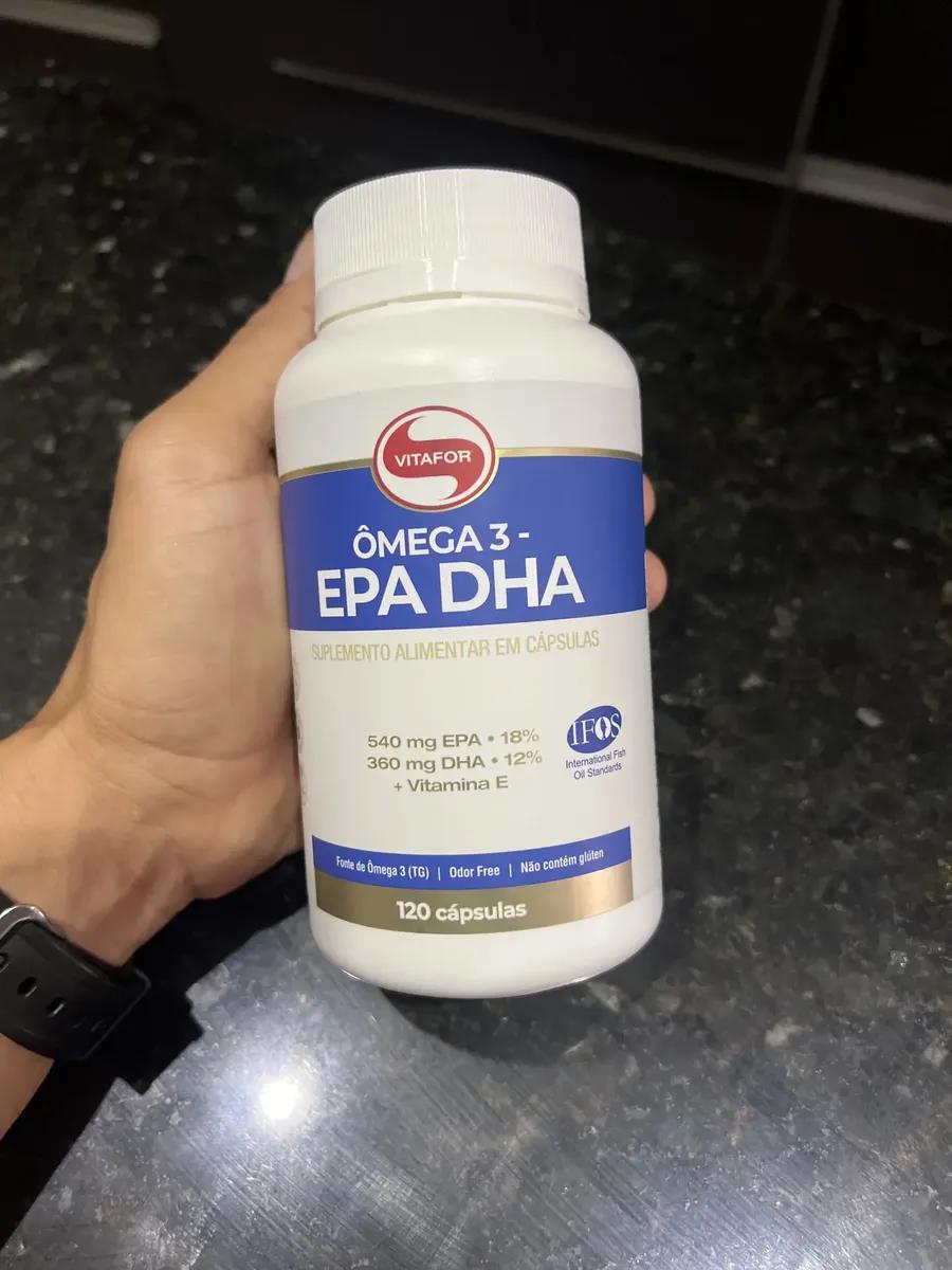 🚚 Ômega 3 Epa Dha 120 Cápsulas Vitafor