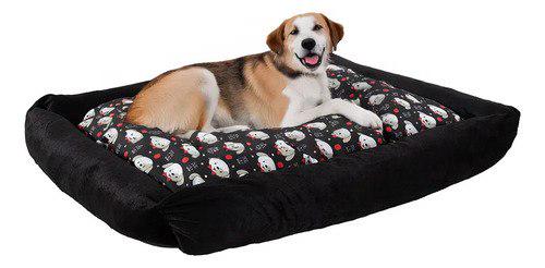 🐾 Cama Pet Extra Grande 100x70 Impermeável Cama Cachorro Luxo
