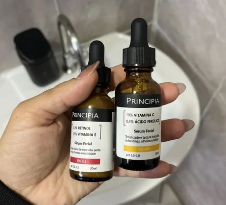 ➡️ Principia Kit Tratamento C/ 2 Séruns (Vitamina C 10 + Retinol)