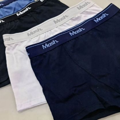➡️ Kit com 10 Cuecas Slip Mash Algodão