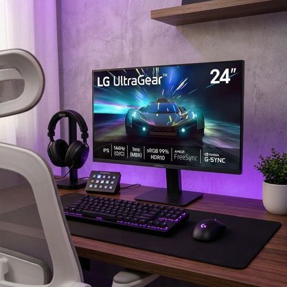 ➡️ Monitor LG UltraGear 24" FHD 144Hz