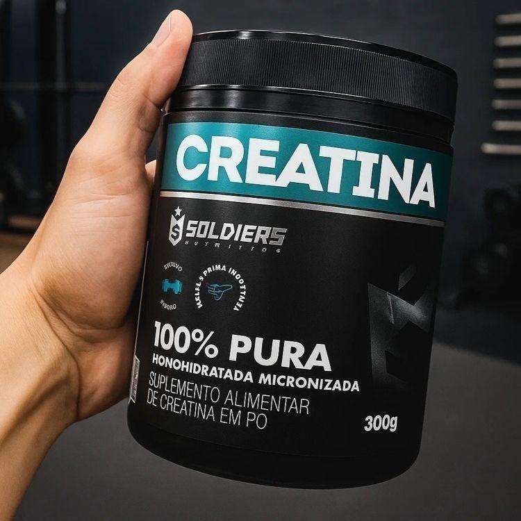 ➡️ Creatina Monohidratada 300g - Soldiers Nutrition