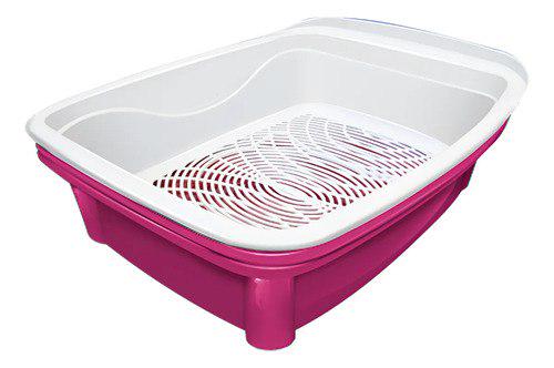 🐾 Bandeja Higiênica Gato Classic Plus Furacão Pet Com Peneira