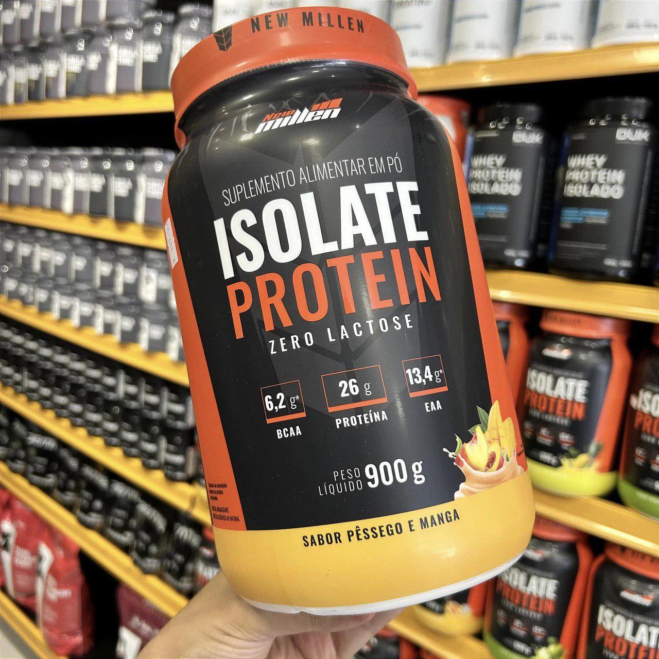 ➡️ Whey Isolate Protein 900g Zero Lactose - New Milen (9 Sabores)