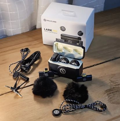 ➡️ Microfone de lapela Hollyland Lark M2