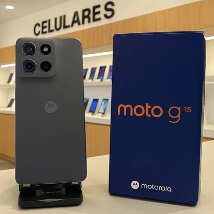 ➡️ Smartphone Motorola Moto G15 256GB 12GB RAM 4GB RAM Boost Câmera 50MP Verde