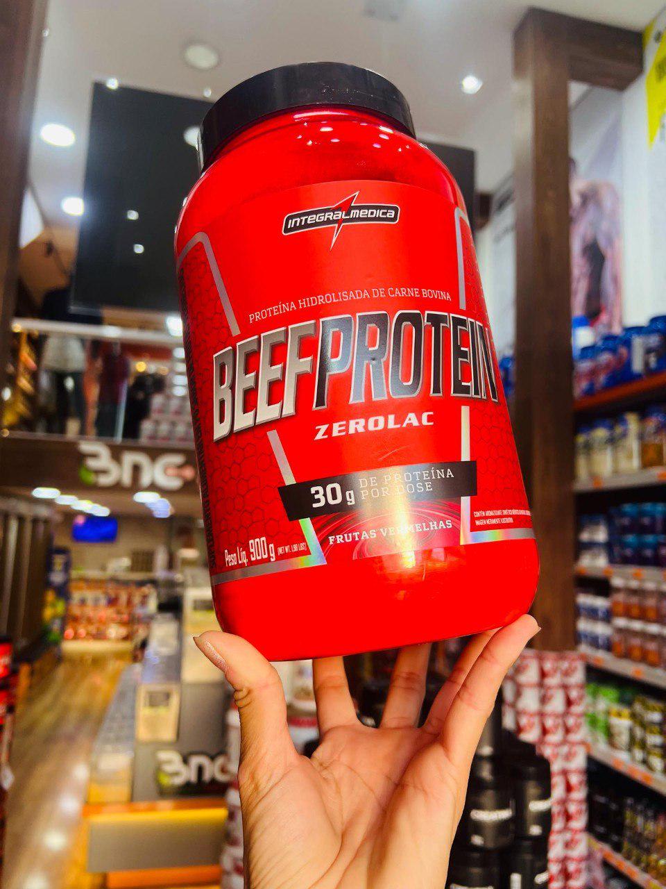 ➡️ Whey Beef Protein Chocolate 900g - Integralmedica
