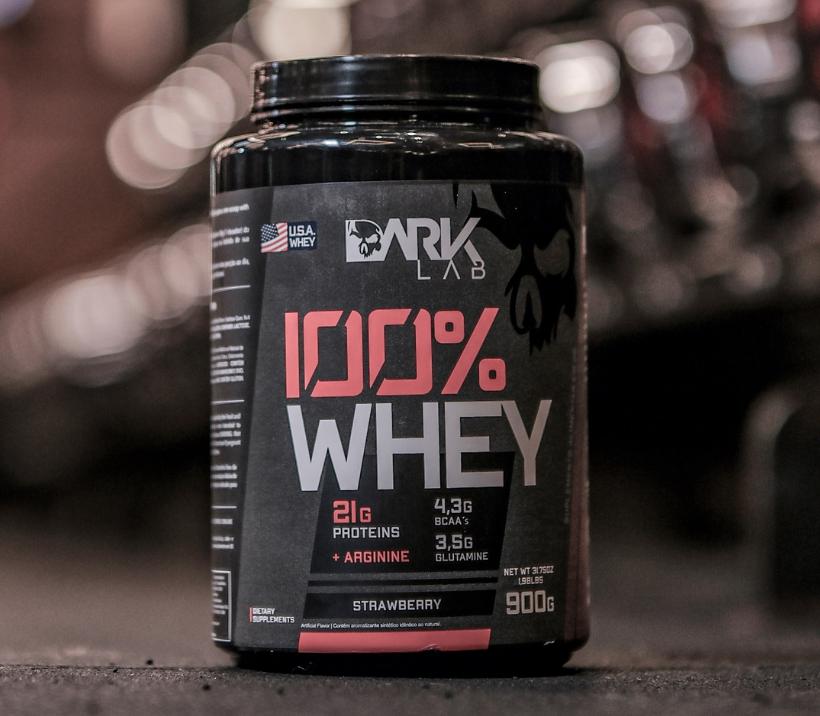 🚚 100% Whey Protein 900g - Dark Lab