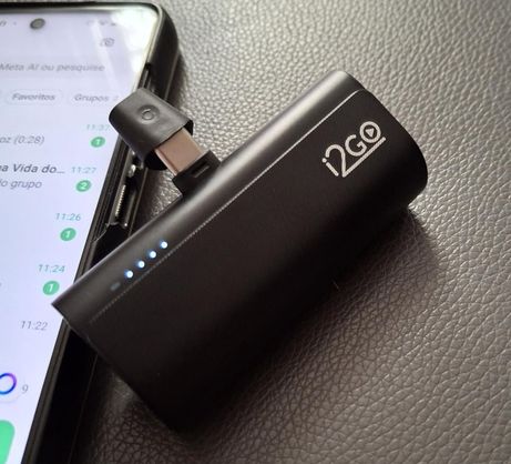➡️ Carregador Portátil (Power Bank) I2GO 5000mAh USB-C