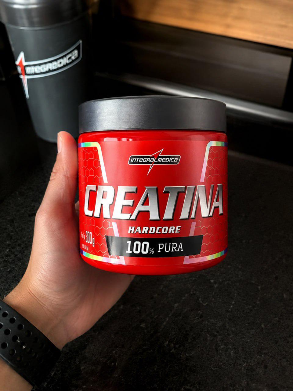 🚚 Creatina 100% Pura Integralmedica 300g Força E Performance Sem Sabor